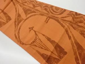 リサイクル 抽象模様織出し袋帯